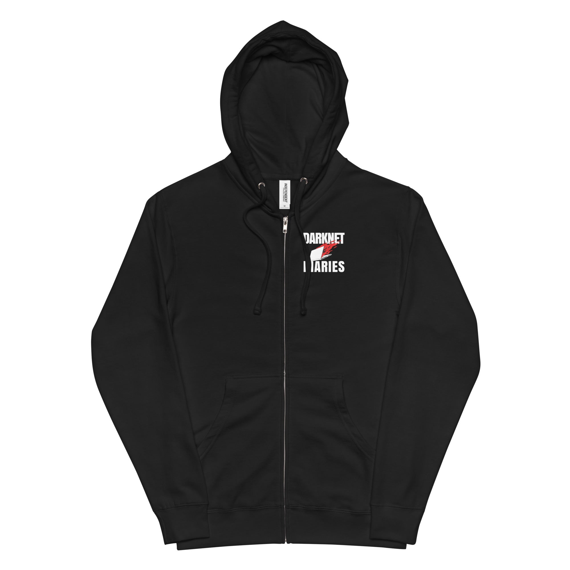 darknet Darknet Diaries Logo Laptop Thrower Unisex Fleece Zip-up Hoodie – Darknet  Diaries Shop