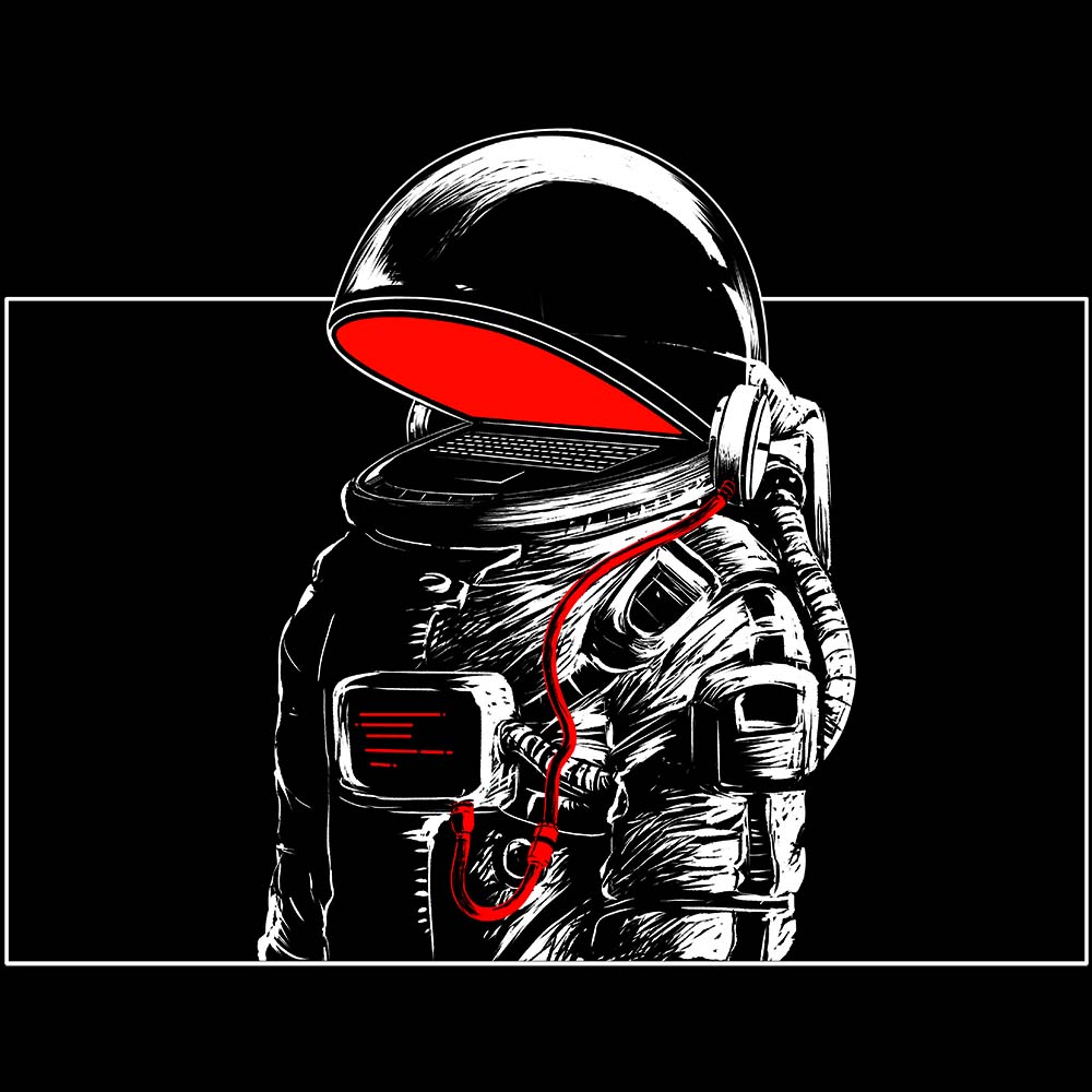 Cyber Space Suit - Women's T-Shirt