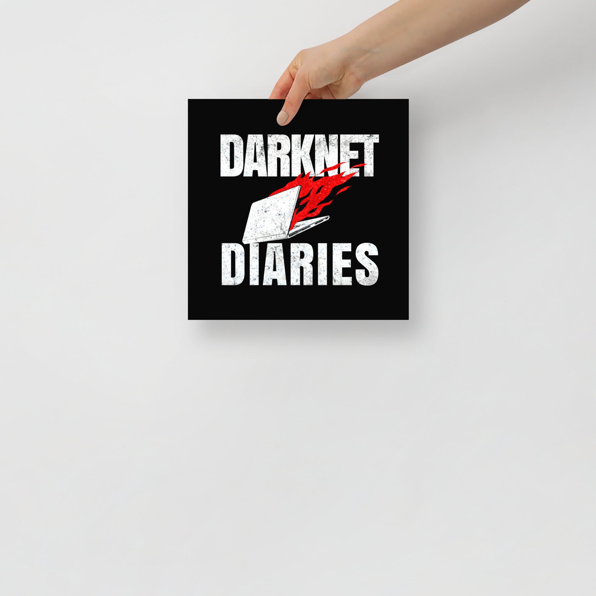 Darknet Diaries Logo Poster