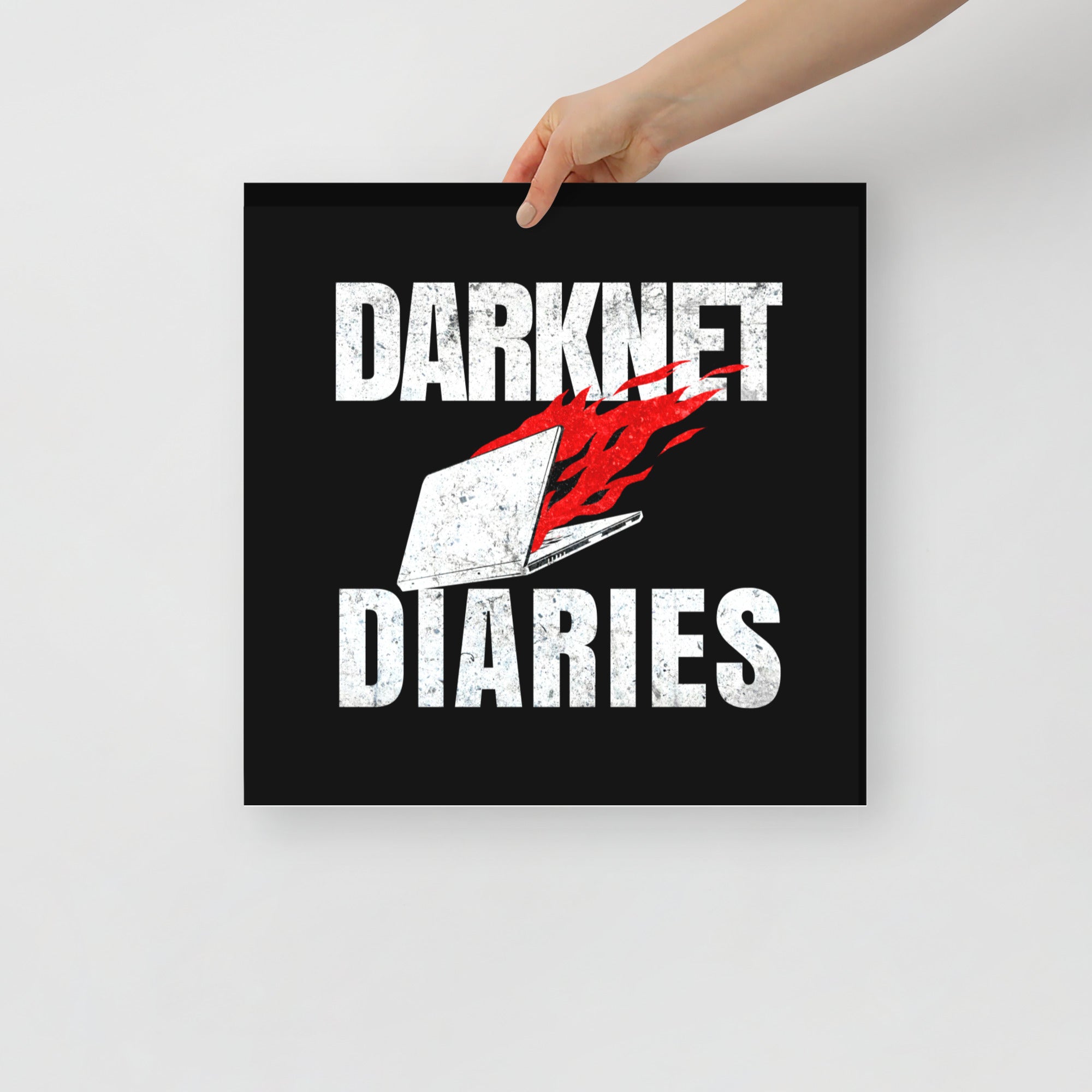 Darknet Diaries Logo Poster